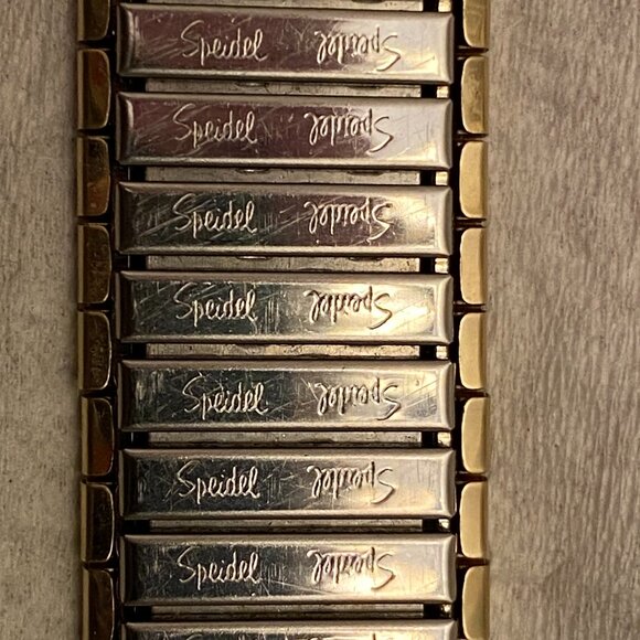 Speidel Twist O-Flex Expansion Watchband 18mm Personal'd 3 Natural Ruby 0.07 NEW - Picture 4 of 9